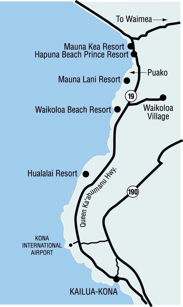 Kohala Coast Map 1 
